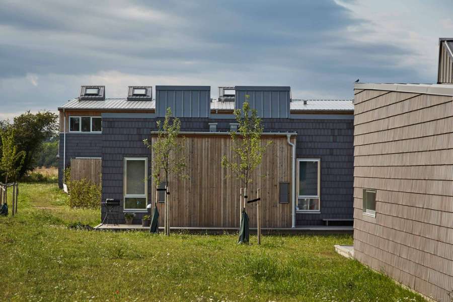 Einzigartiger Wohnbebauung mit spannenden Materialkombinationen, Havdrup Alle, DK-4622 Havdrup